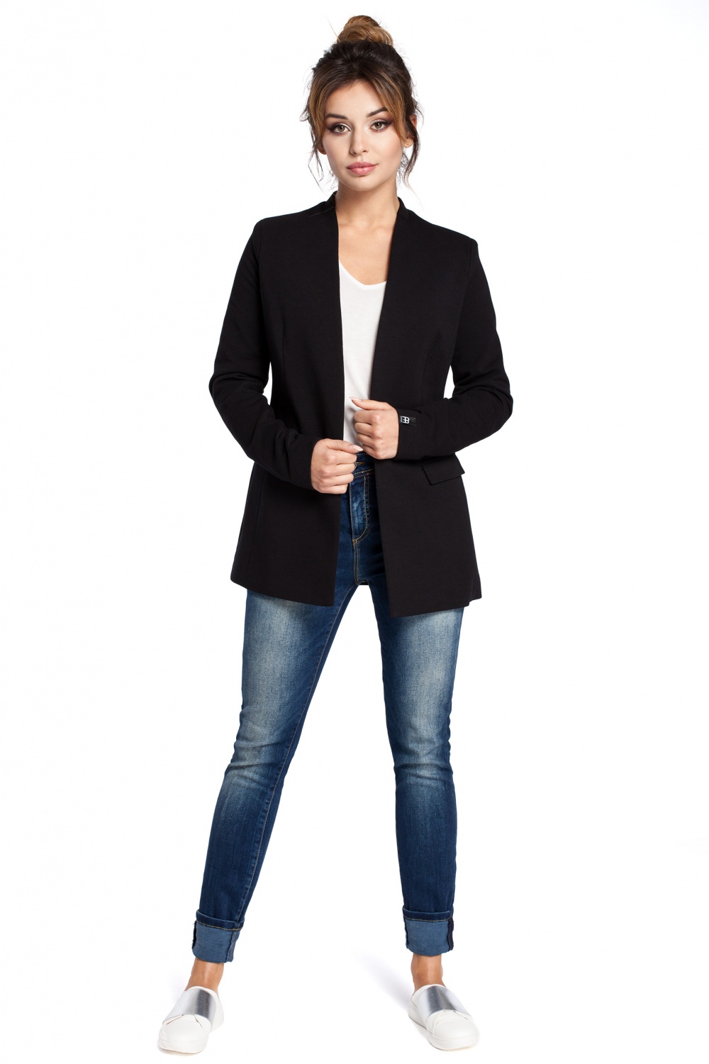Żakiet Model B030 Black - BeWear - obrazek 2