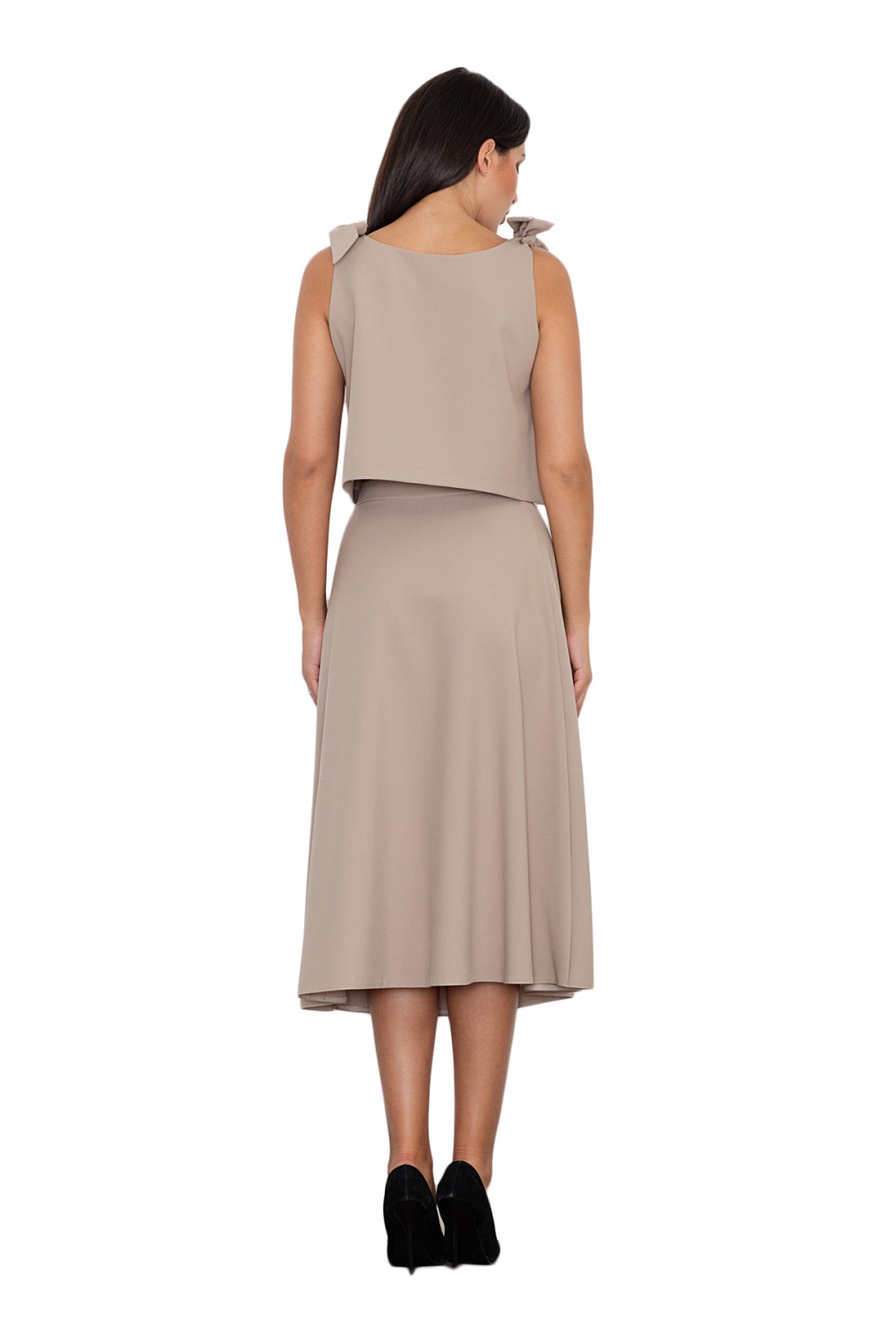 Spódnica Komplet Model M578 Beige - Figl - obrazek 3