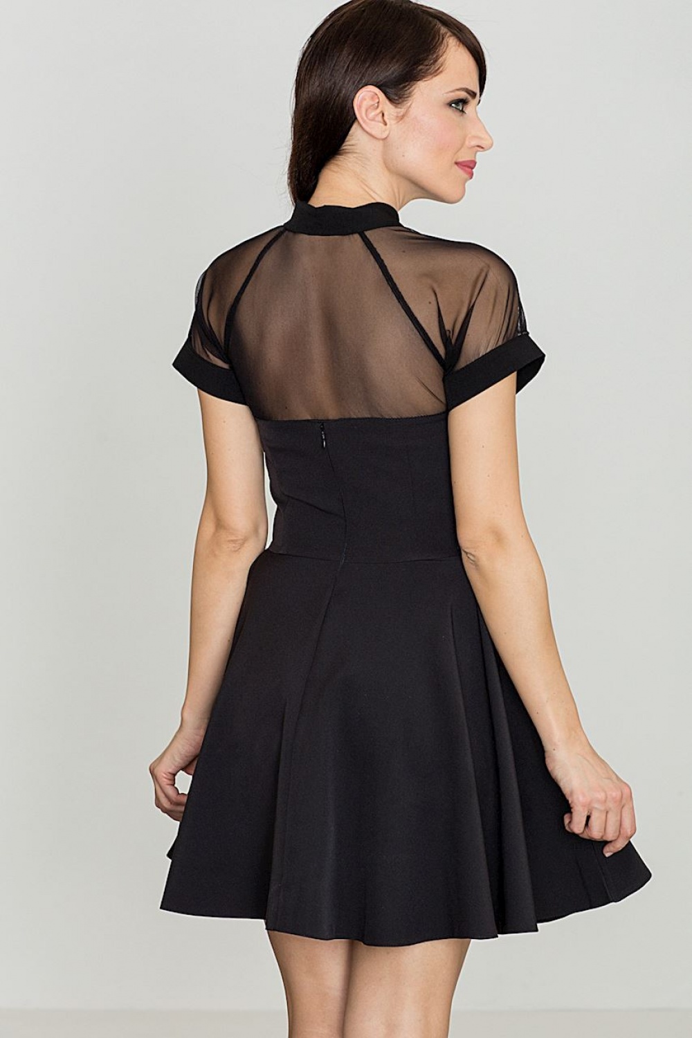 Sukienka Model K399 Black - Lenitif - obrazek 2