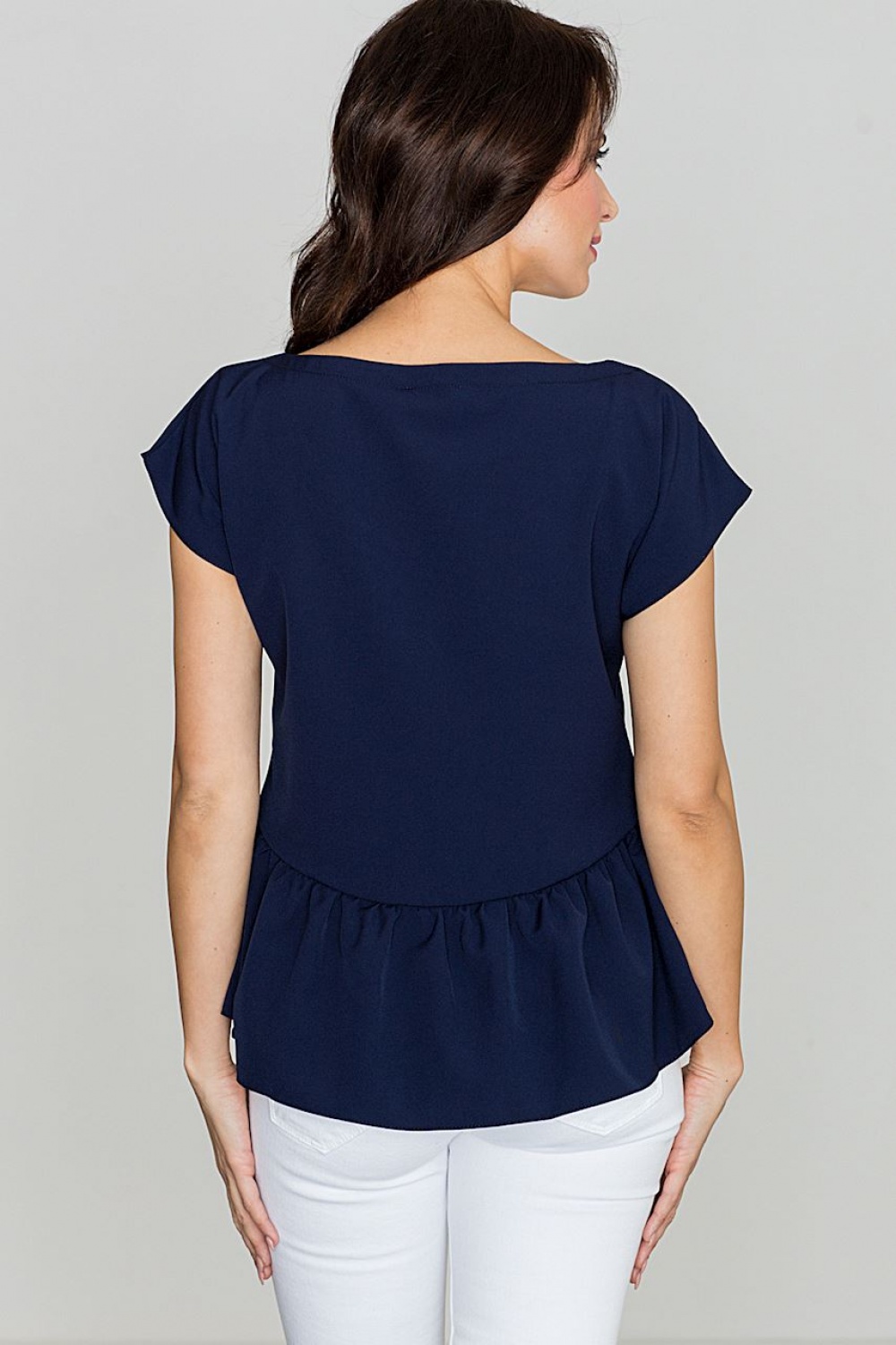 Bluzka Model K396 Navy - Lenitif - obrazek 2