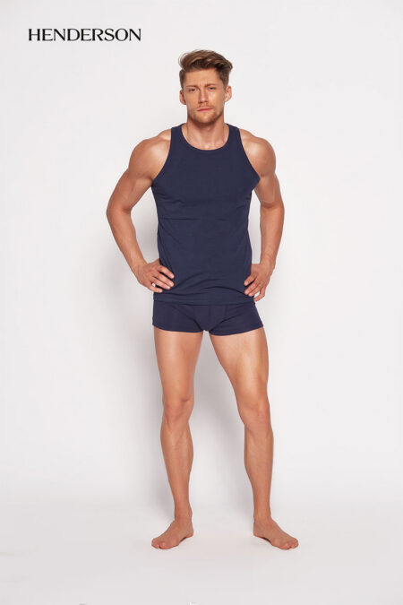 Koszulka Męska Model Bras 18732 59X Navy - Henderson