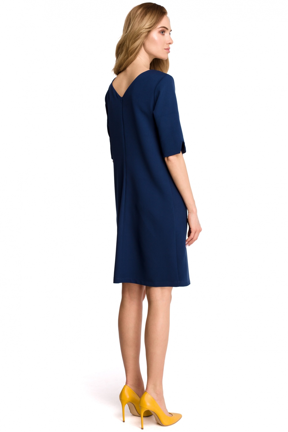 Sukienka Model S113 Navy - Stylove - obrazek 2