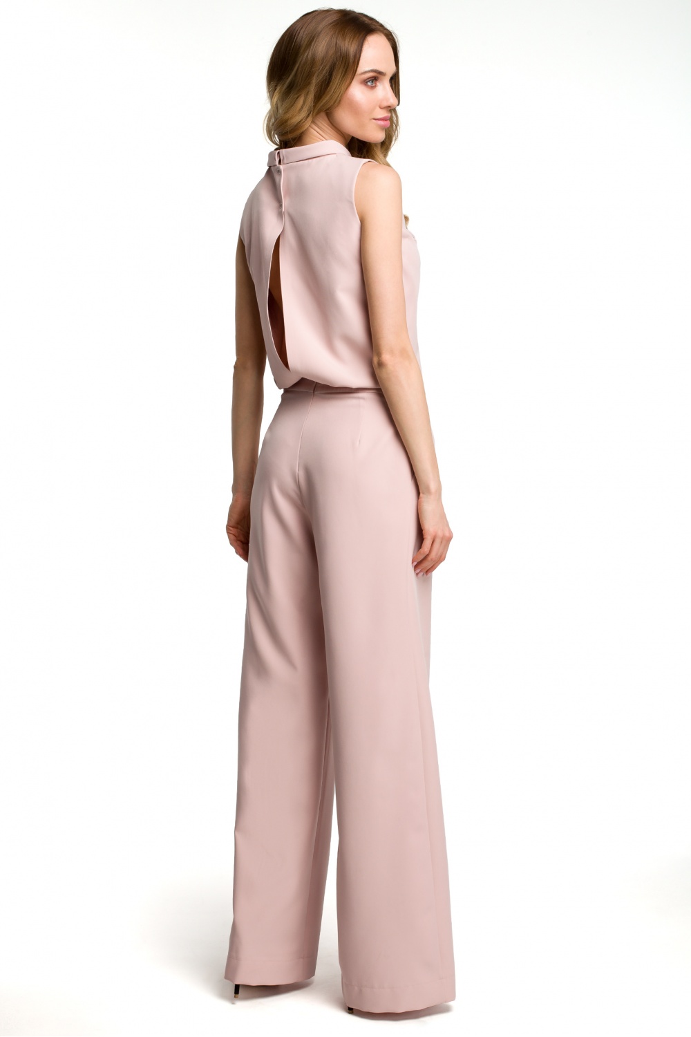 Kombinezon Damski Model MOE382 Powder Pink - Moe - obrazek 2