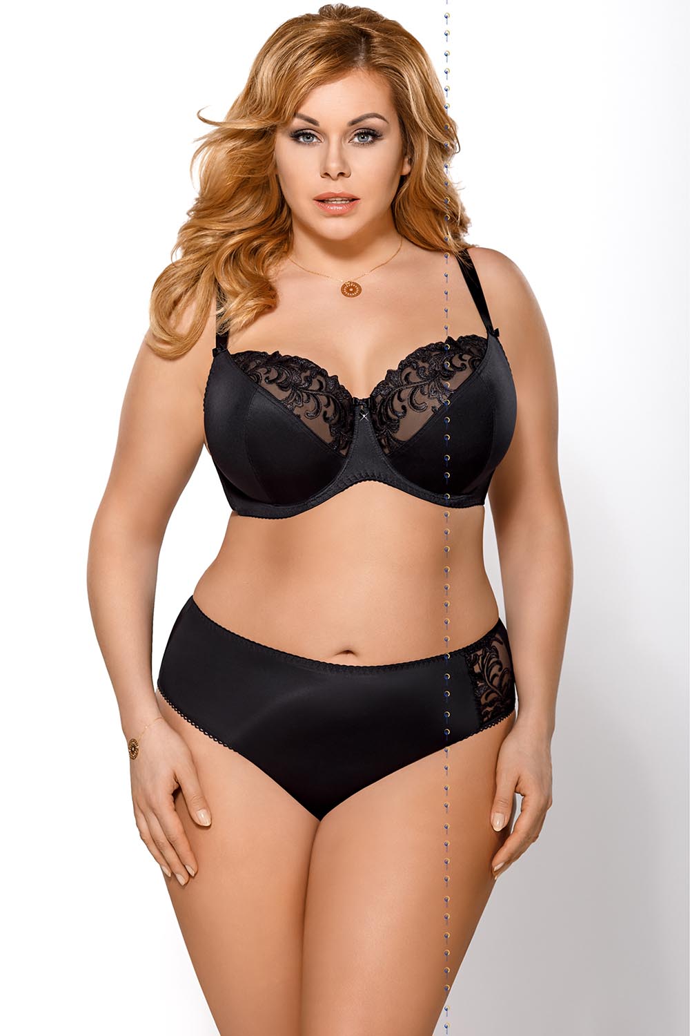 Biustonosz Soft Model K378 Victoria Black - Gorsenia Lingerie - obrazek 2