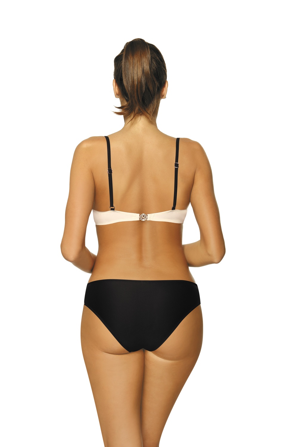Kostium dwuczęściowy Kostium Kąpielowy Model Charlotte Avorio M-495 Ecru - Marko - obrazek 3