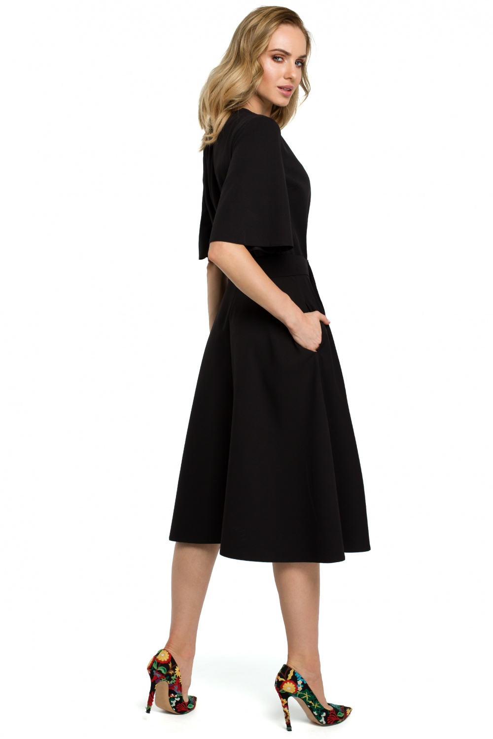Sukienka Model MOE396 Black - Moe - obrazek 2