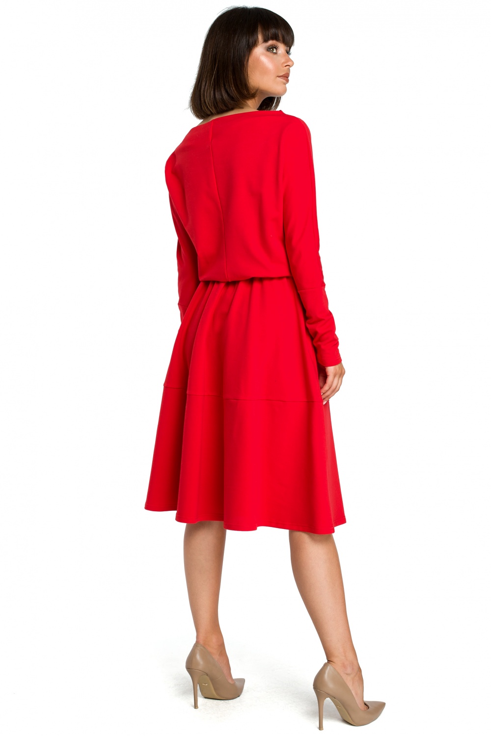 Sukienka Model B087 Red - BeWear - obrazek 2