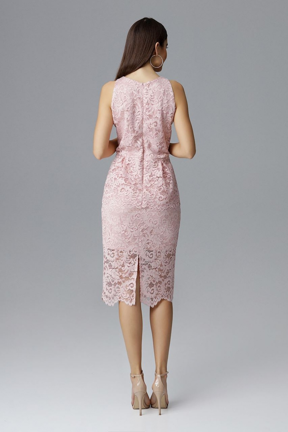 Sukienka Model M640 Pink - Figl - obrazek 3