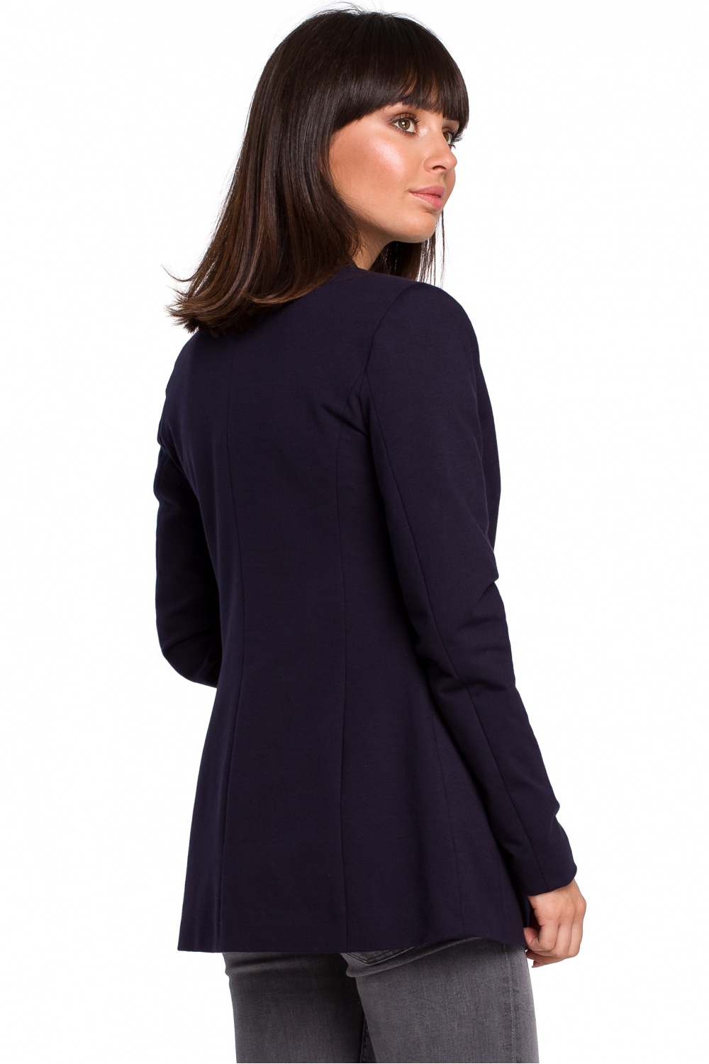 Żakiet Model B102 Navy - BeWear - obrazek 3