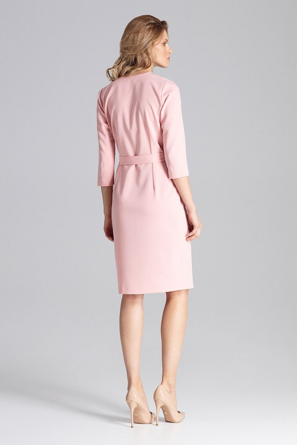 Sukienka Model M654 Pink - Figl - obrazek 3