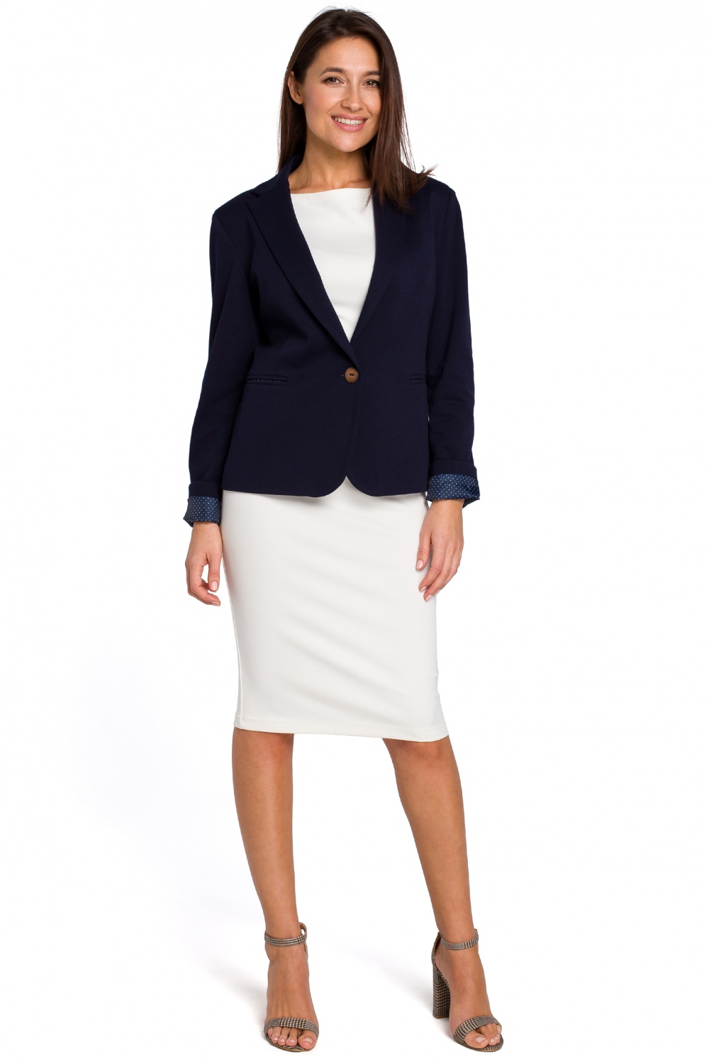 Żakiet Model S154 Navy - Stylove - obrazek 2