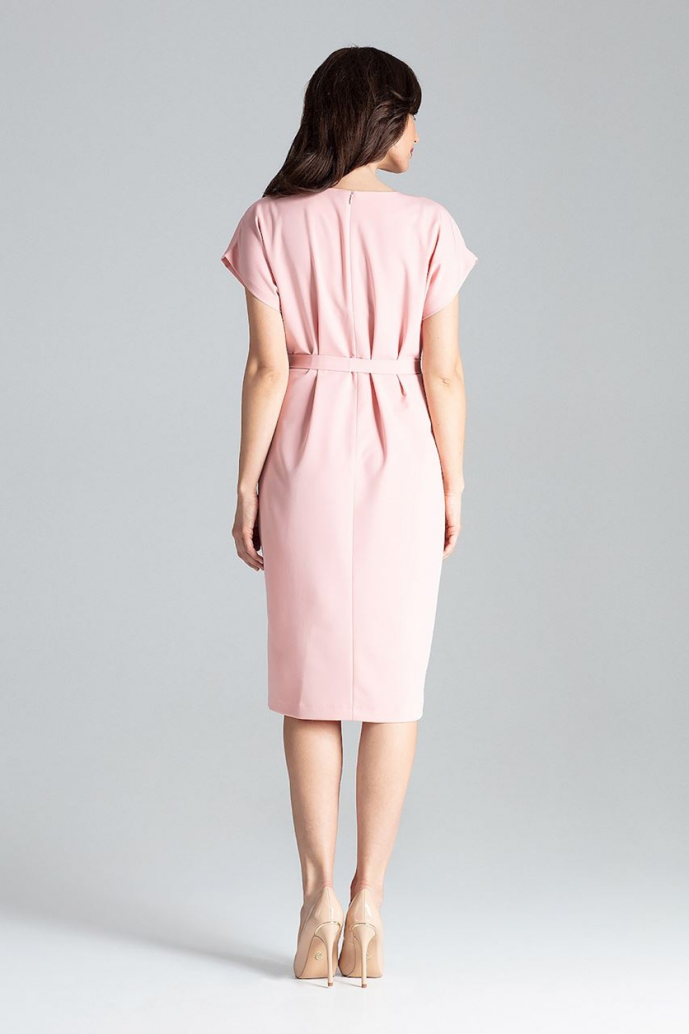 Sukienka Model L032 Pink - Lenitif - obrazek 3