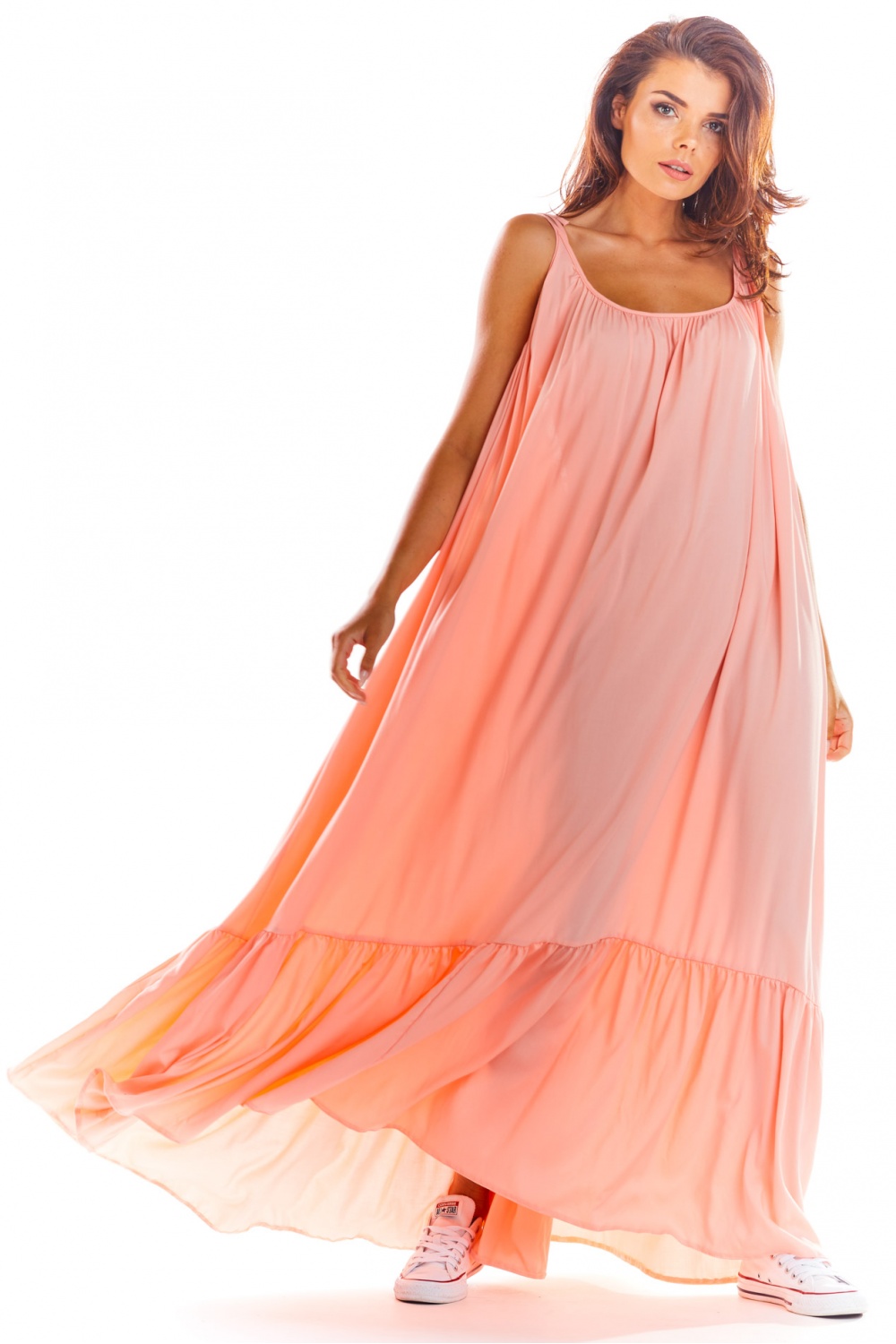 Sukienka Model A307 Pink - awama - obrazek 2
