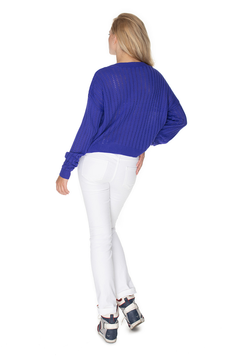 Sweter Damski Model 70022 Violet - PeeKaBoo - obrazek 3