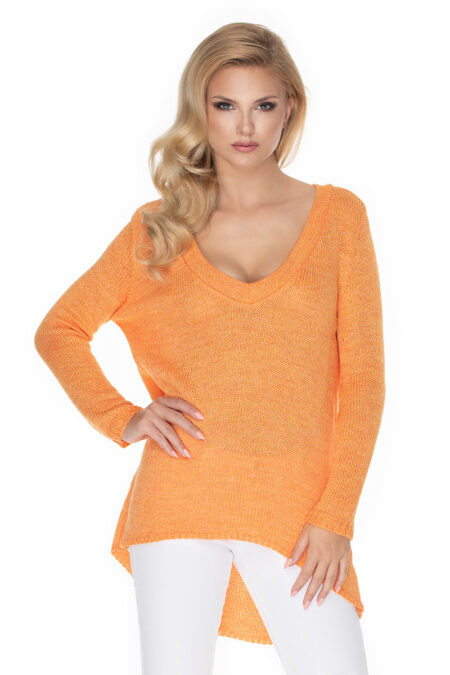 Sweter Damski Model 30067 Orange - PeeKaBoo