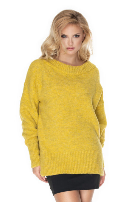 Sweter Damski Model 30064 Yellow - PeeKaBoo