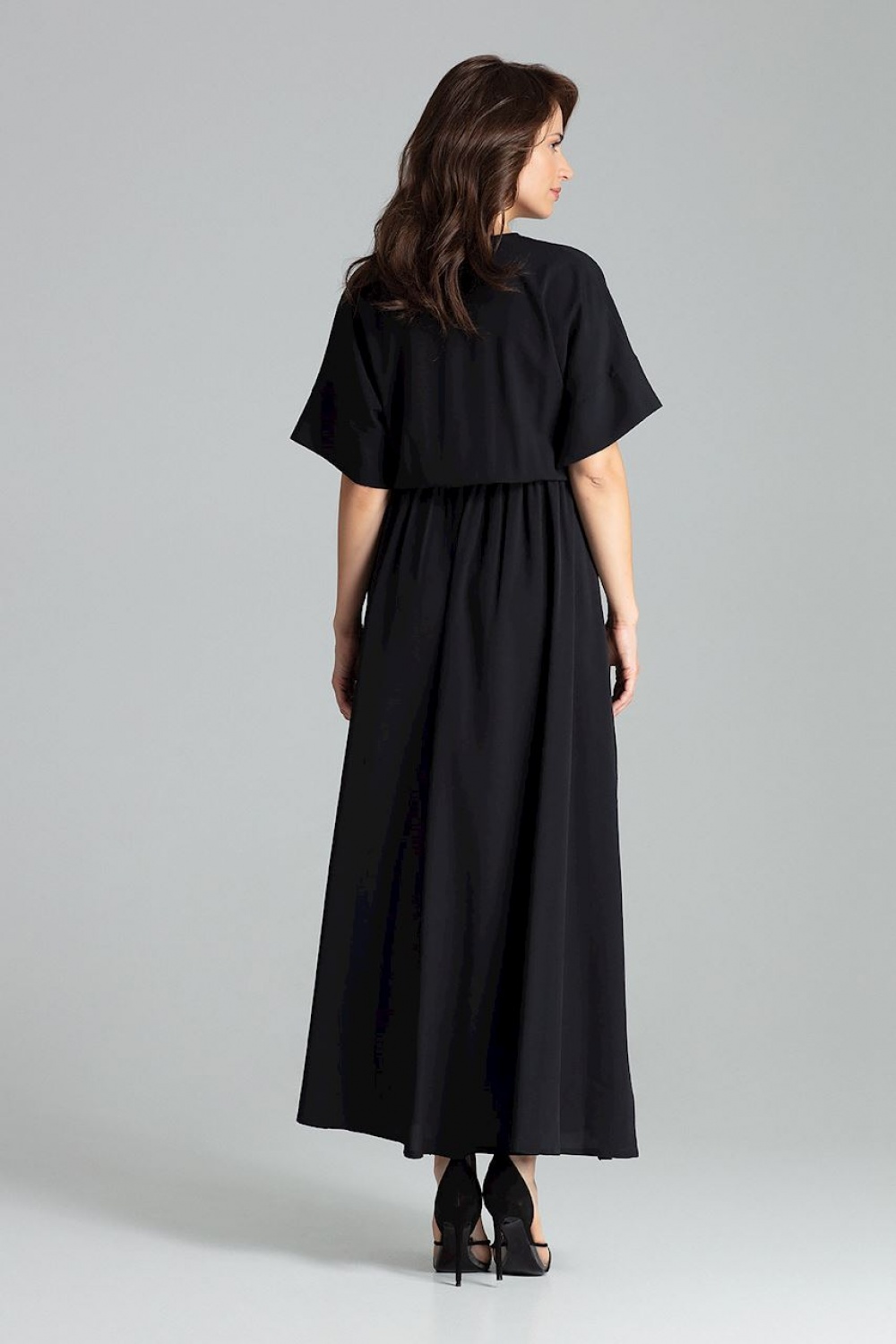 Sukienka Model L055 Black - Lenitif - obrazek 2
