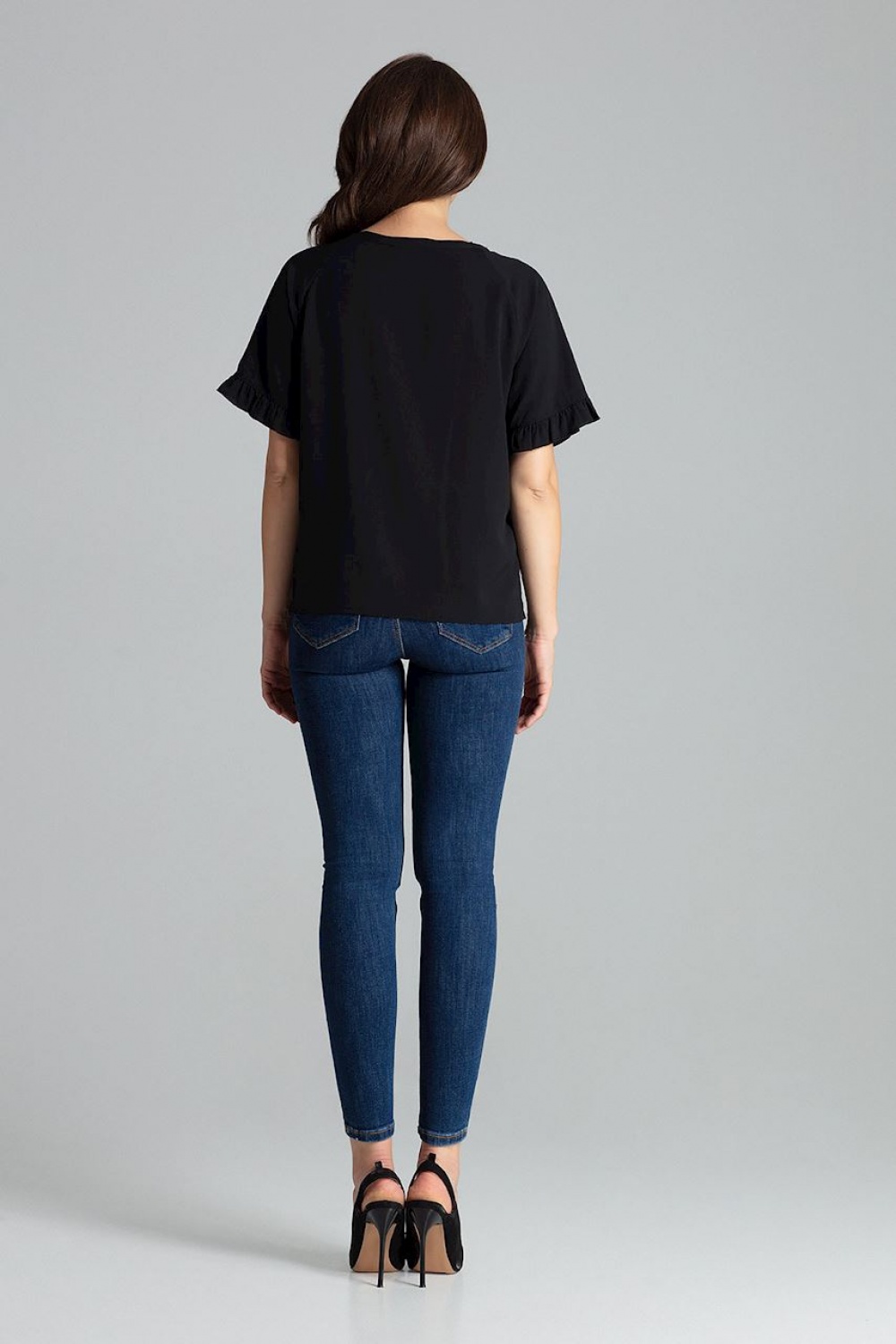Bluzka Model L052 Black - Lenitif - obrazek 3