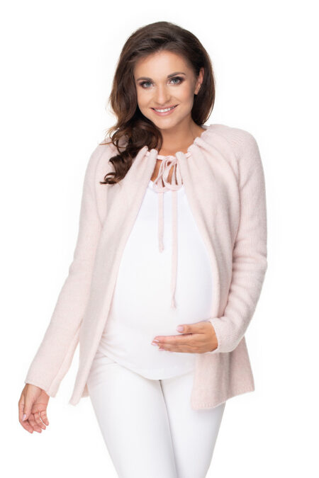 Kardigan Model 30074 Powder Pink - PeeKaBoo