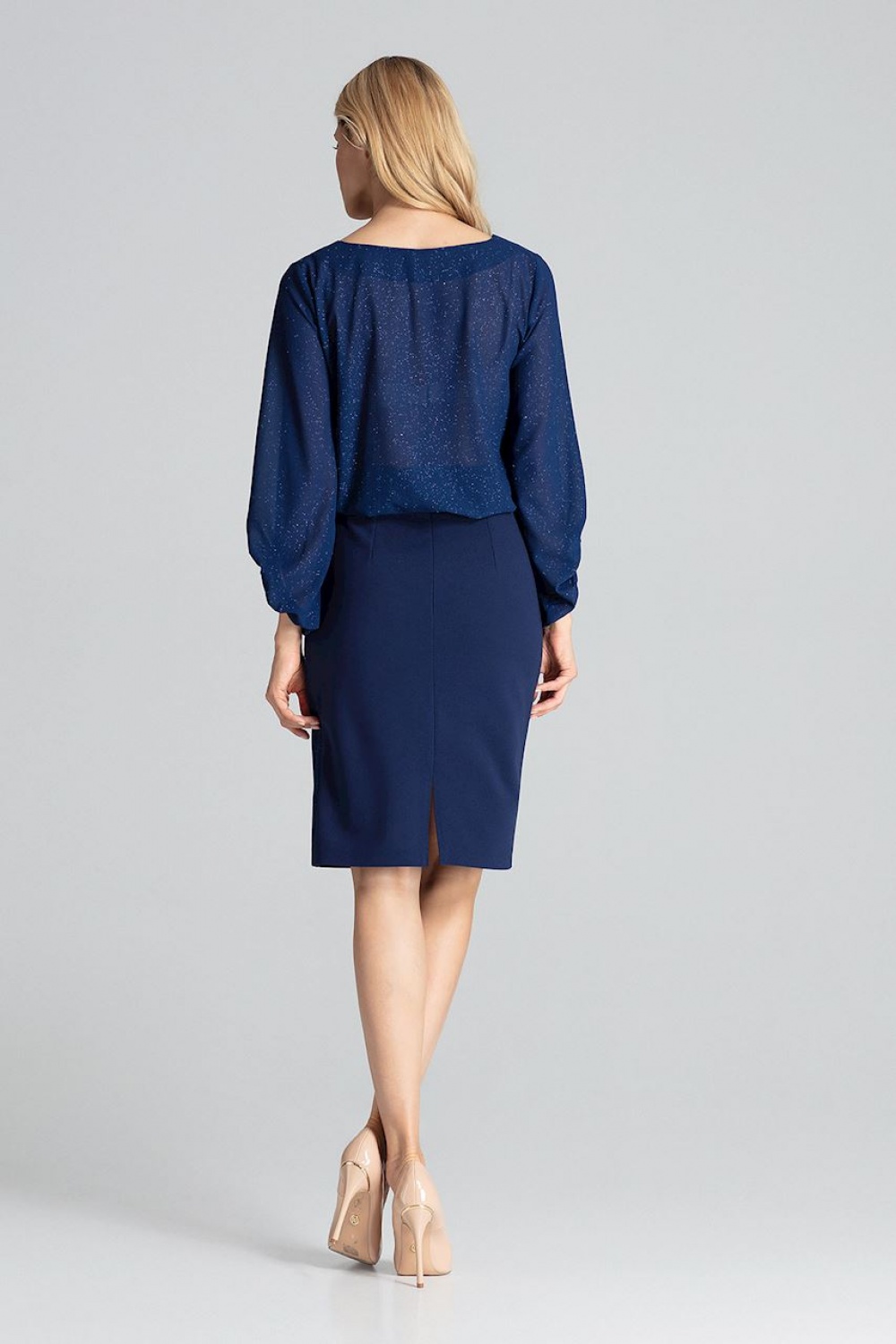 Spódnica Model M688 Navy - Figl - obrazek 3