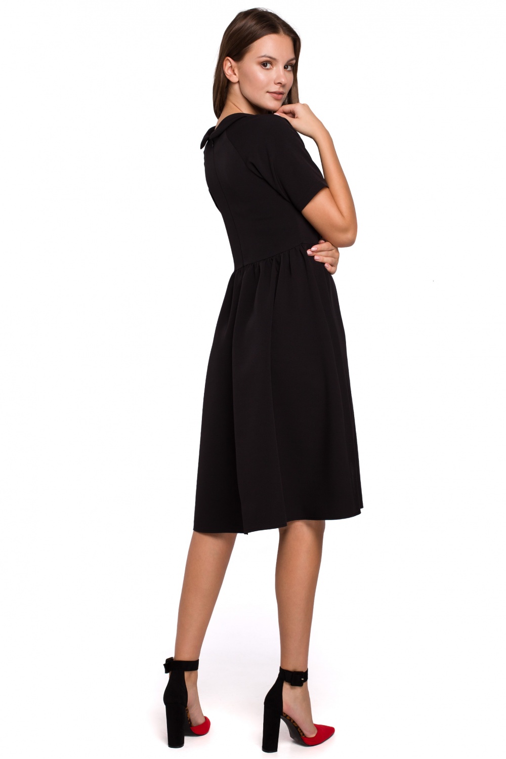 Sukienka Model K028 Black - Makover - obrazek 2