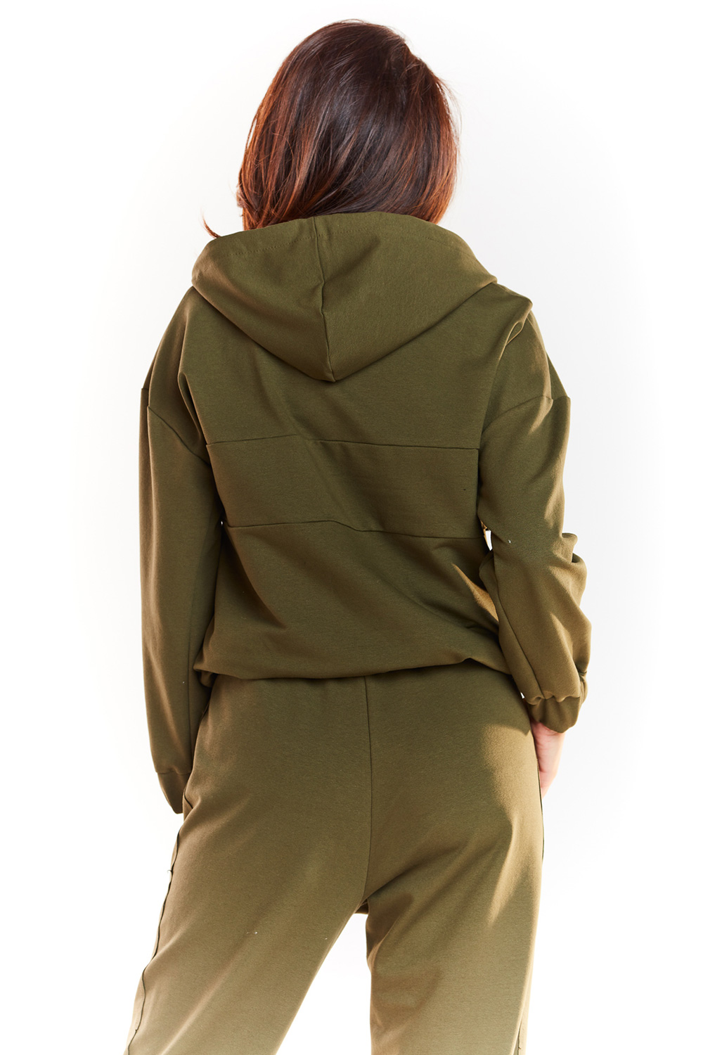 Bluza Damska Model M228 Khaki - Infinite You - obrazek 3