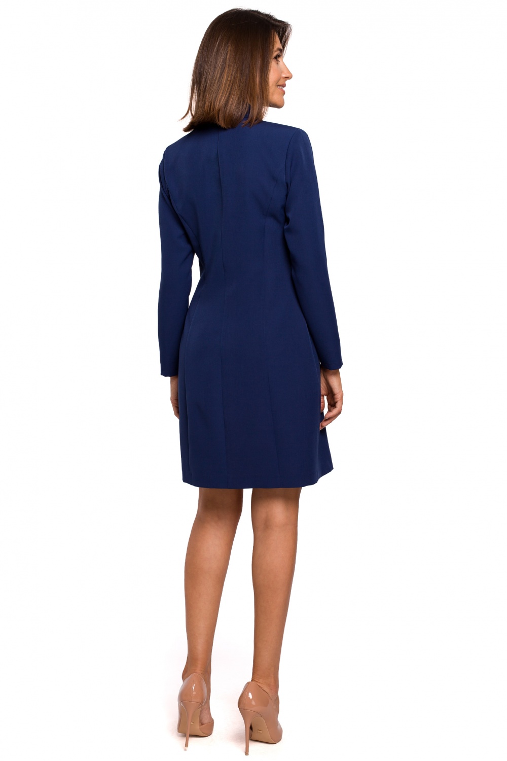 Sukienka Model S217 Navy - Stylove - obrazek 2