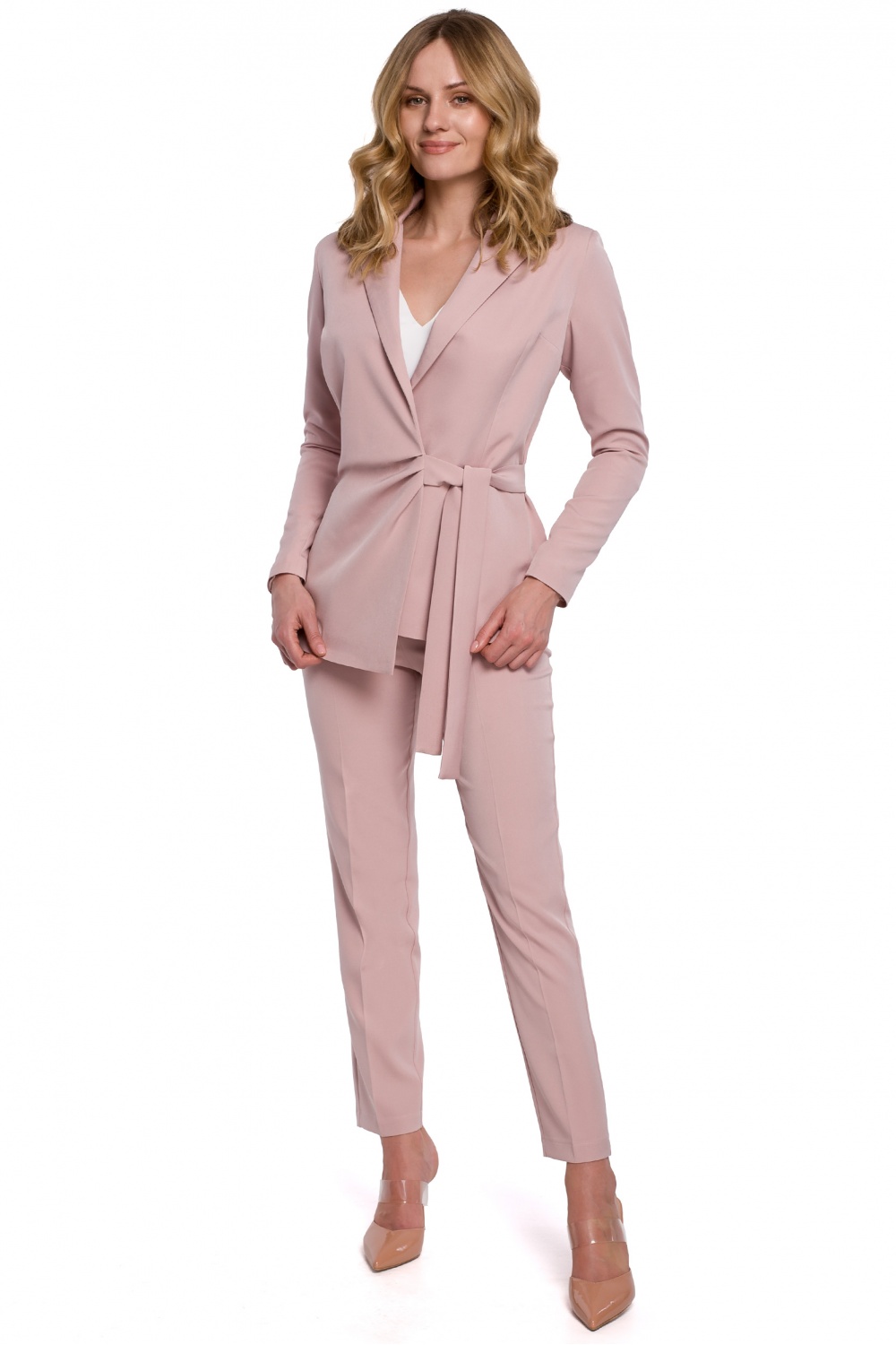 Żakiet Model K056 Dirty Pink - Makover - obrazek 2