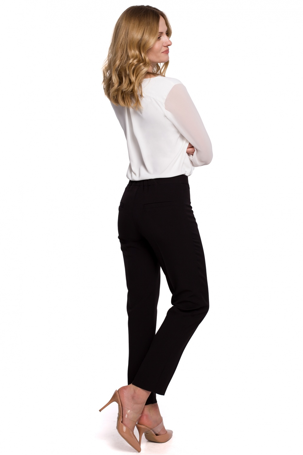 Spodnie Damskie Model K055 Black - Makover - obrazek 2