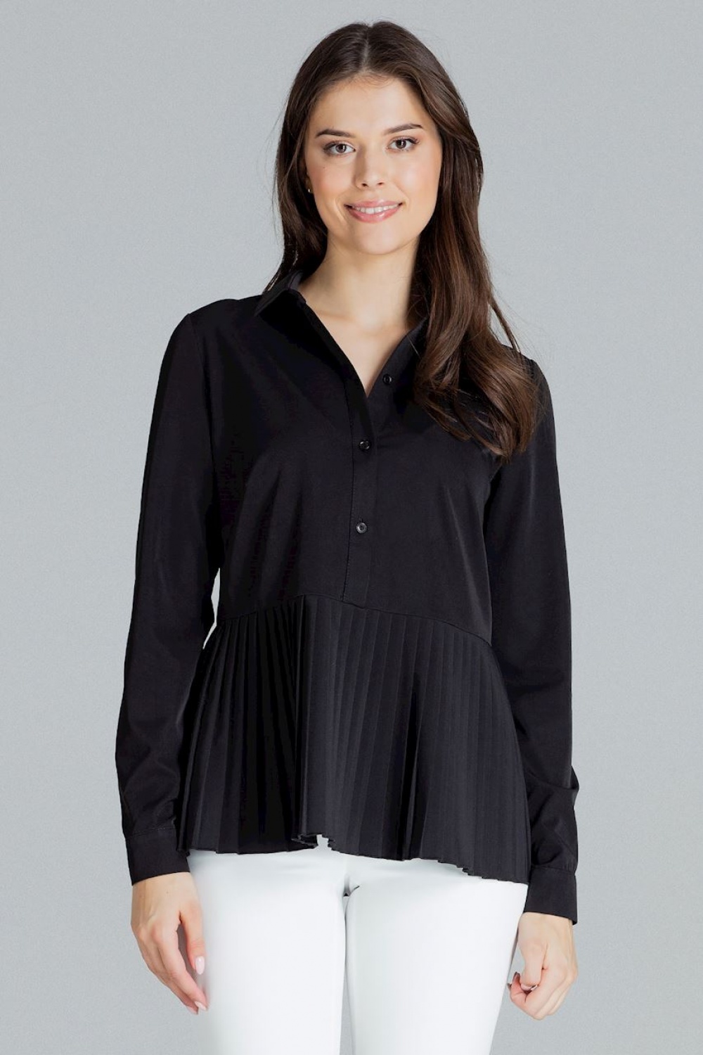 Bluzka Model L089 Black - Lenitif - obrazek 2