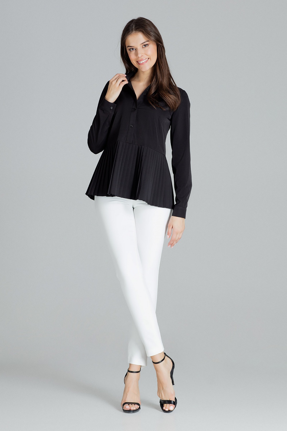 Bluzka Model L089 Black - Lenitif - obrazek 3