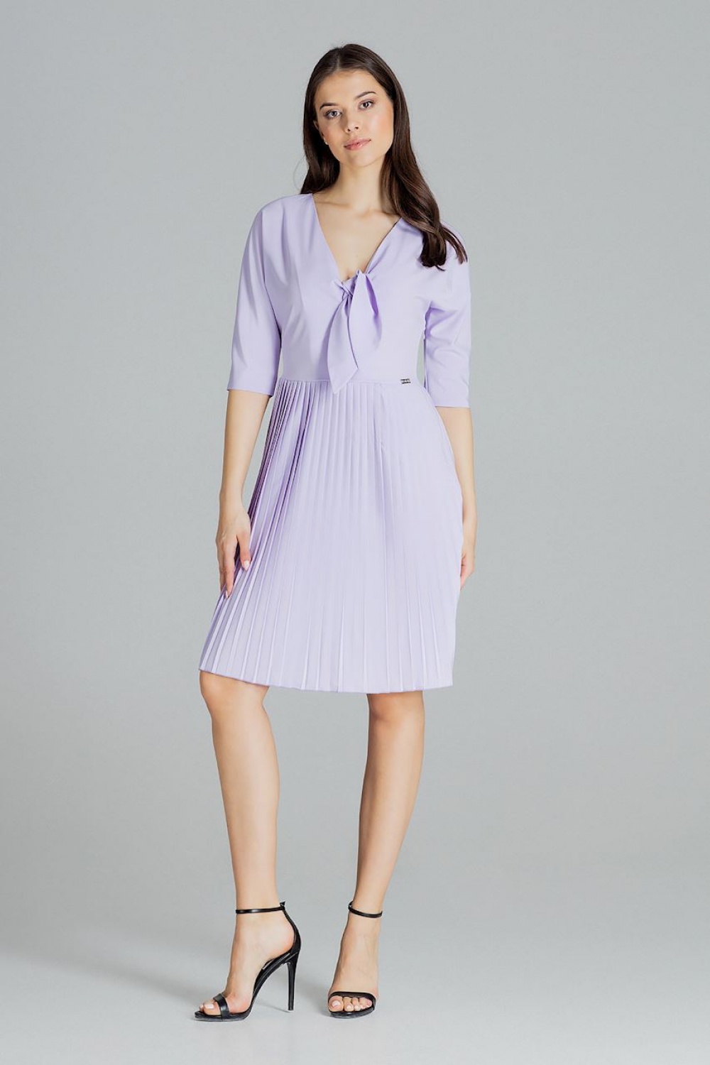 Sukienka Model L076 Violet - Lenitif - obrazek 2