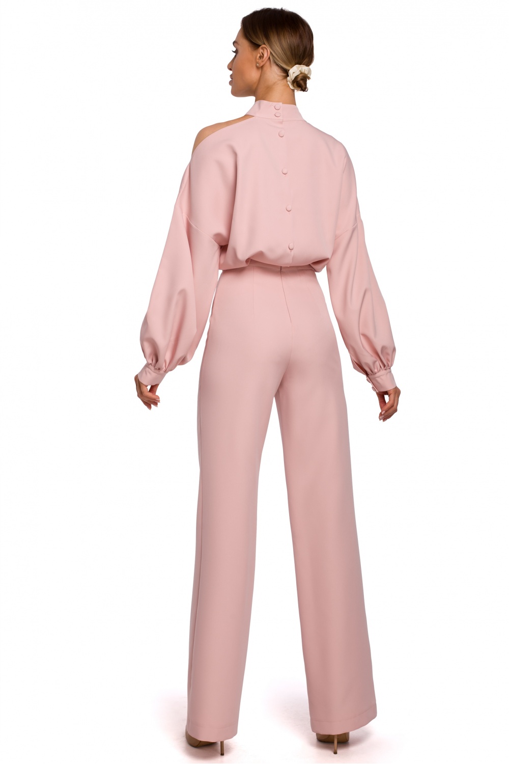 Kombinezon Damski Model MOE528 Powder Pink - Moe - obrazek 2