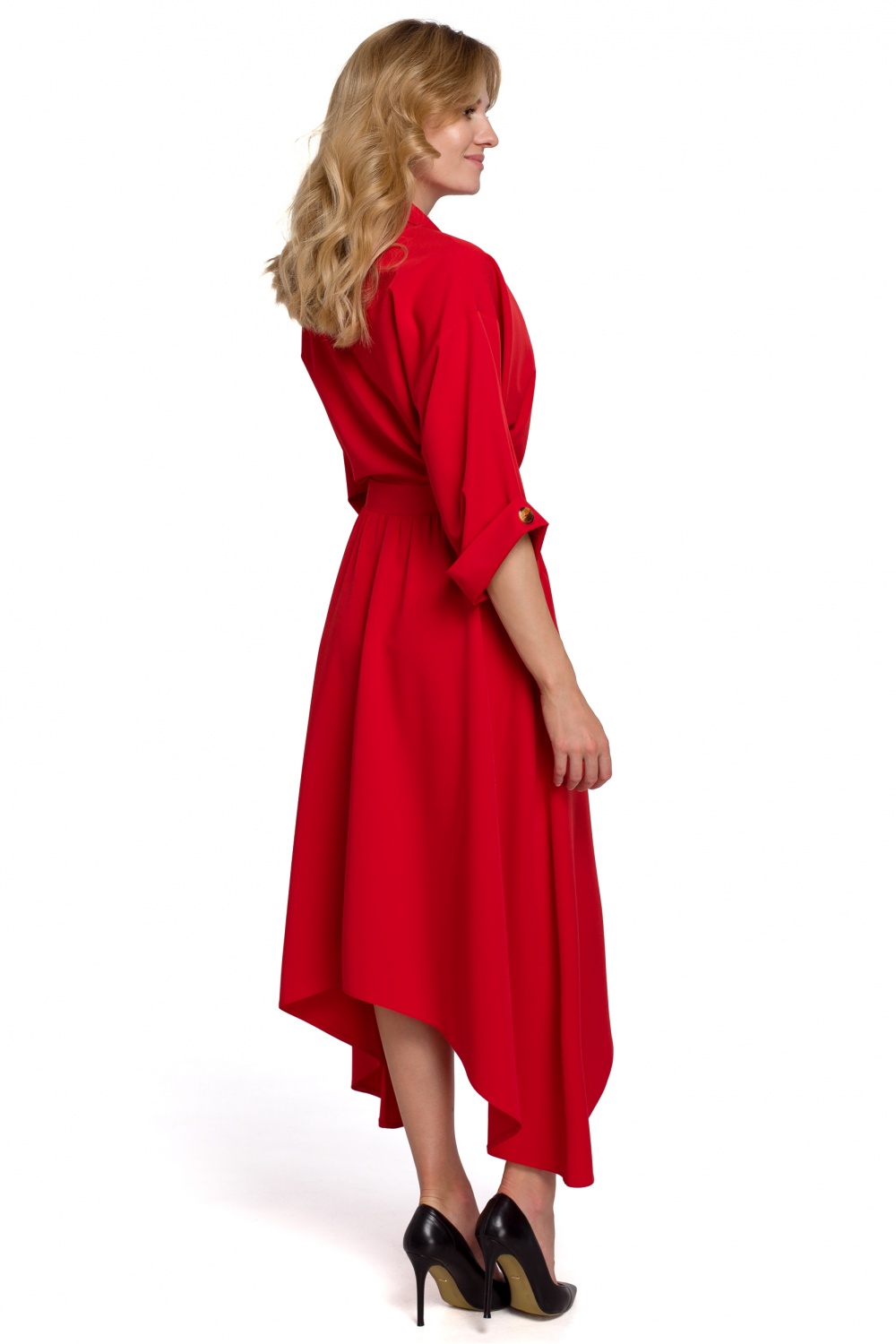 Sukienka Model K086 Red - Makover - obrazek 2