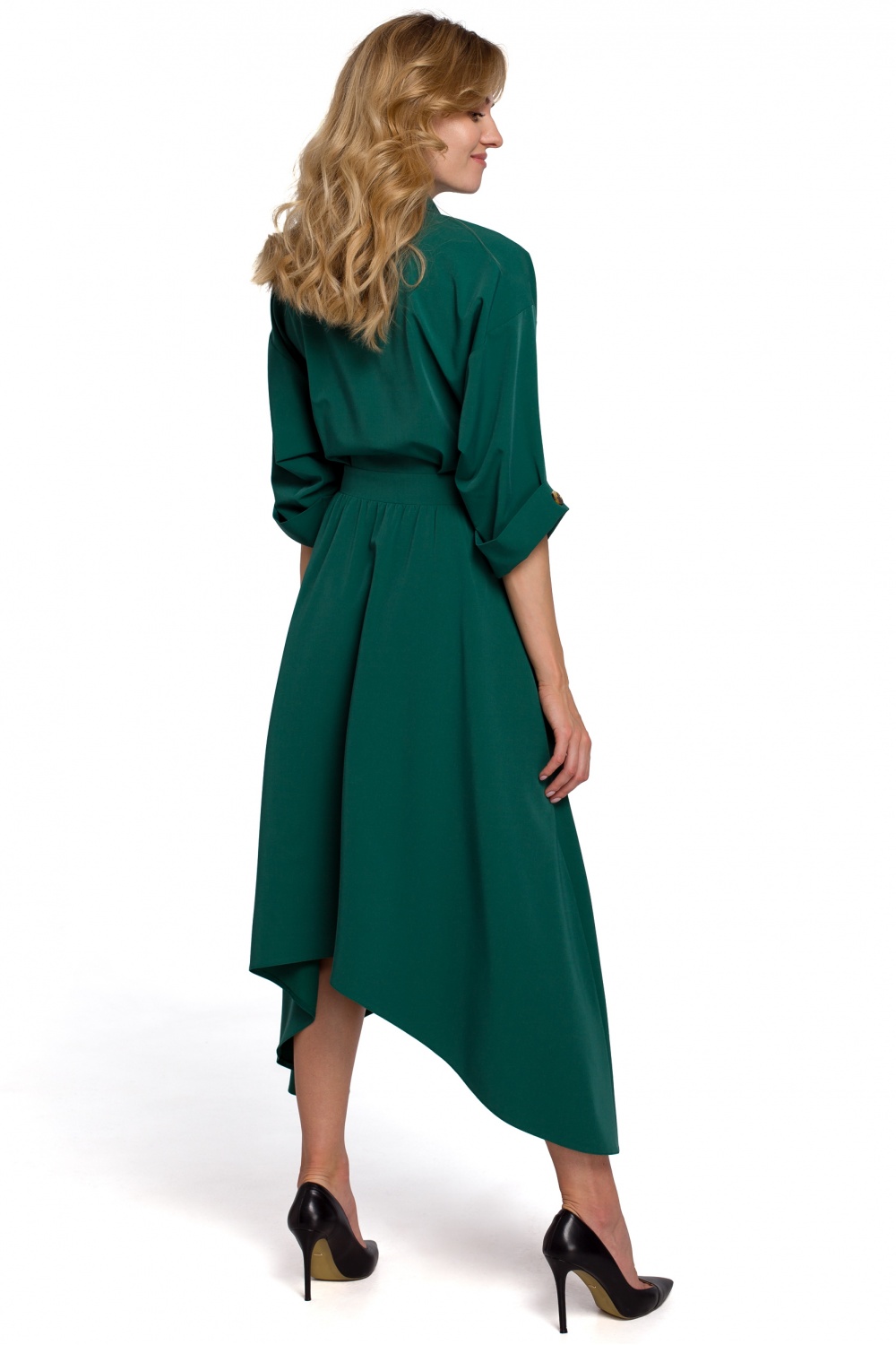 Sukienka Model K086 Green - Makover - obrazek 2