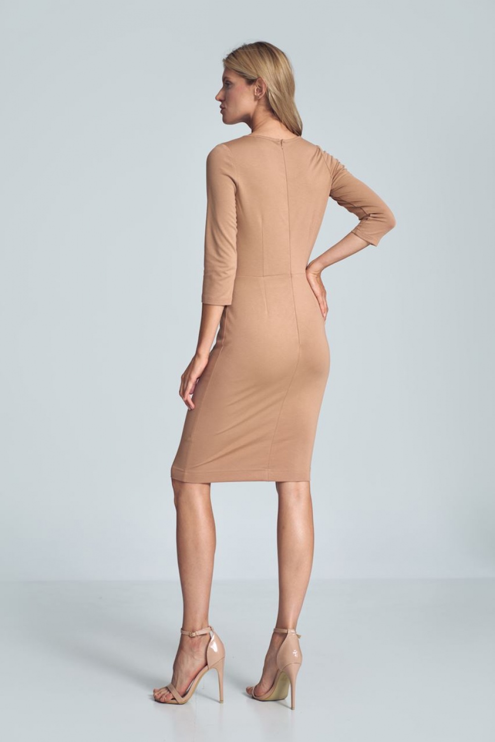 Sukienka Model M715 Beige - Figl - obrazek 3
