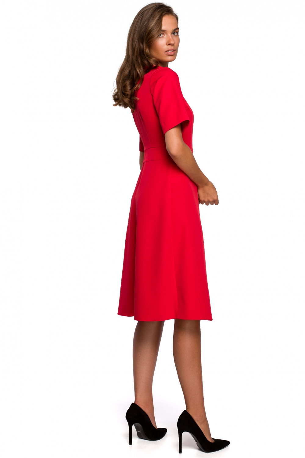 Sukienka Model S240 Red - Stylove - obrazek 2