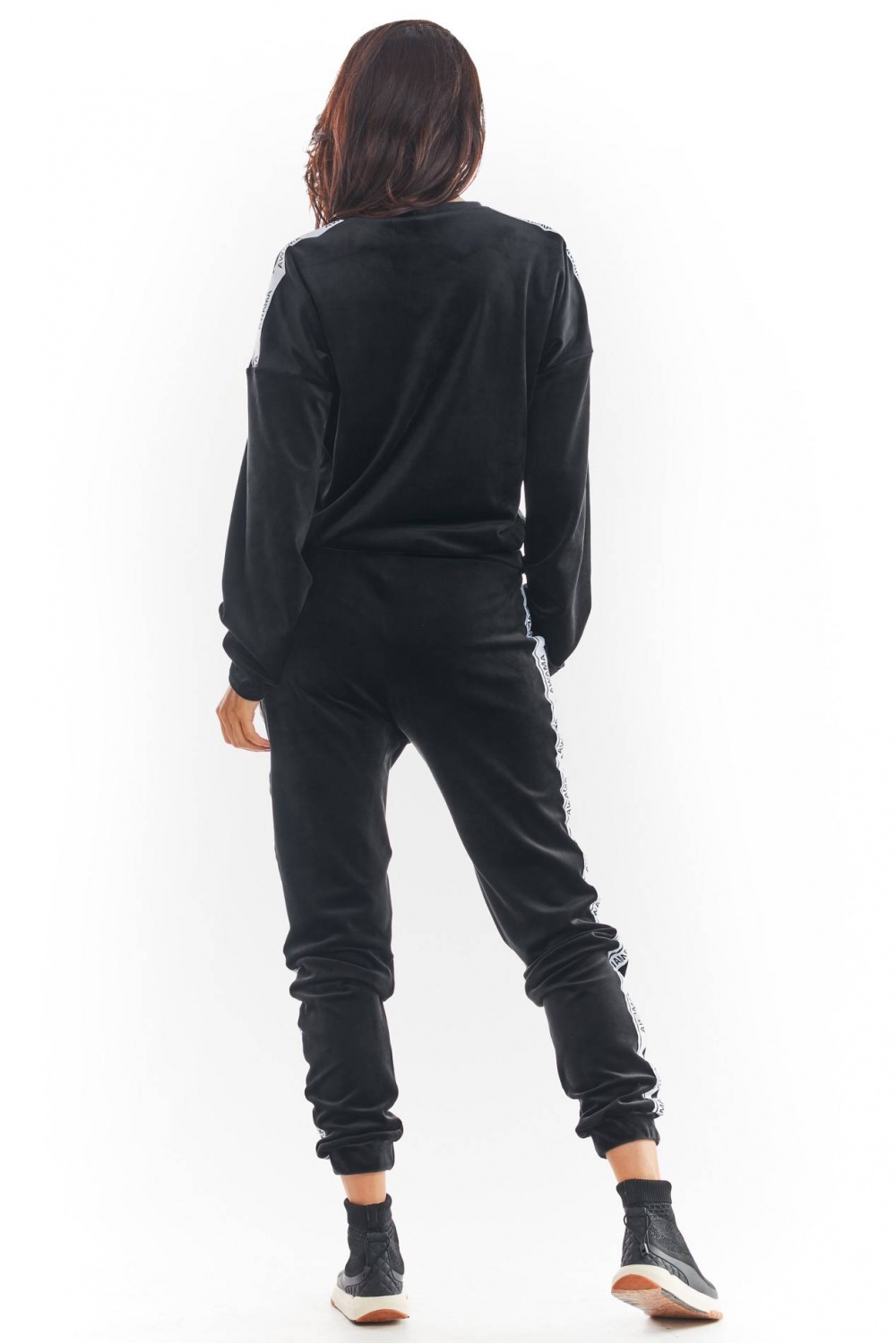 Spodnie Damskie Model A375 Black - awama - obrazek 3