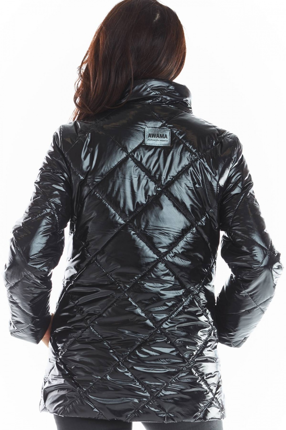 Kurtka Damska Model A384 Pikówka Black - awama - obrazek 3