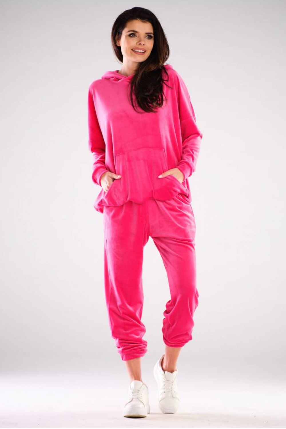 Bluza Damska Model A420 Pink - awama - obrazek 2