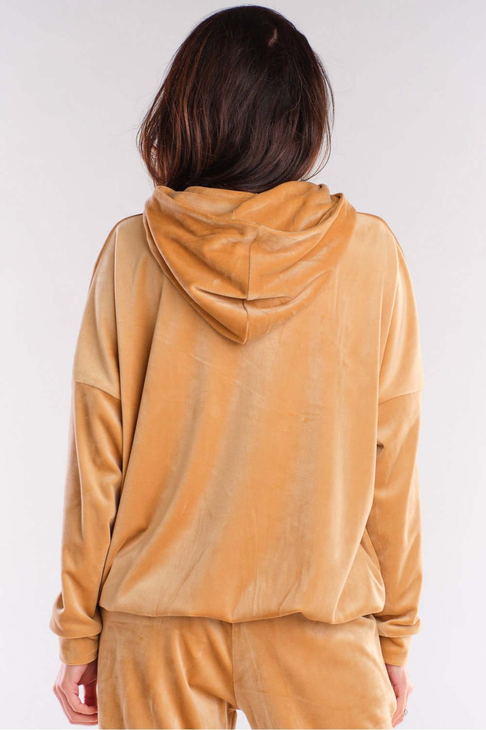 Bluza Damska Model A420 Beige - awama - obrazek 3
