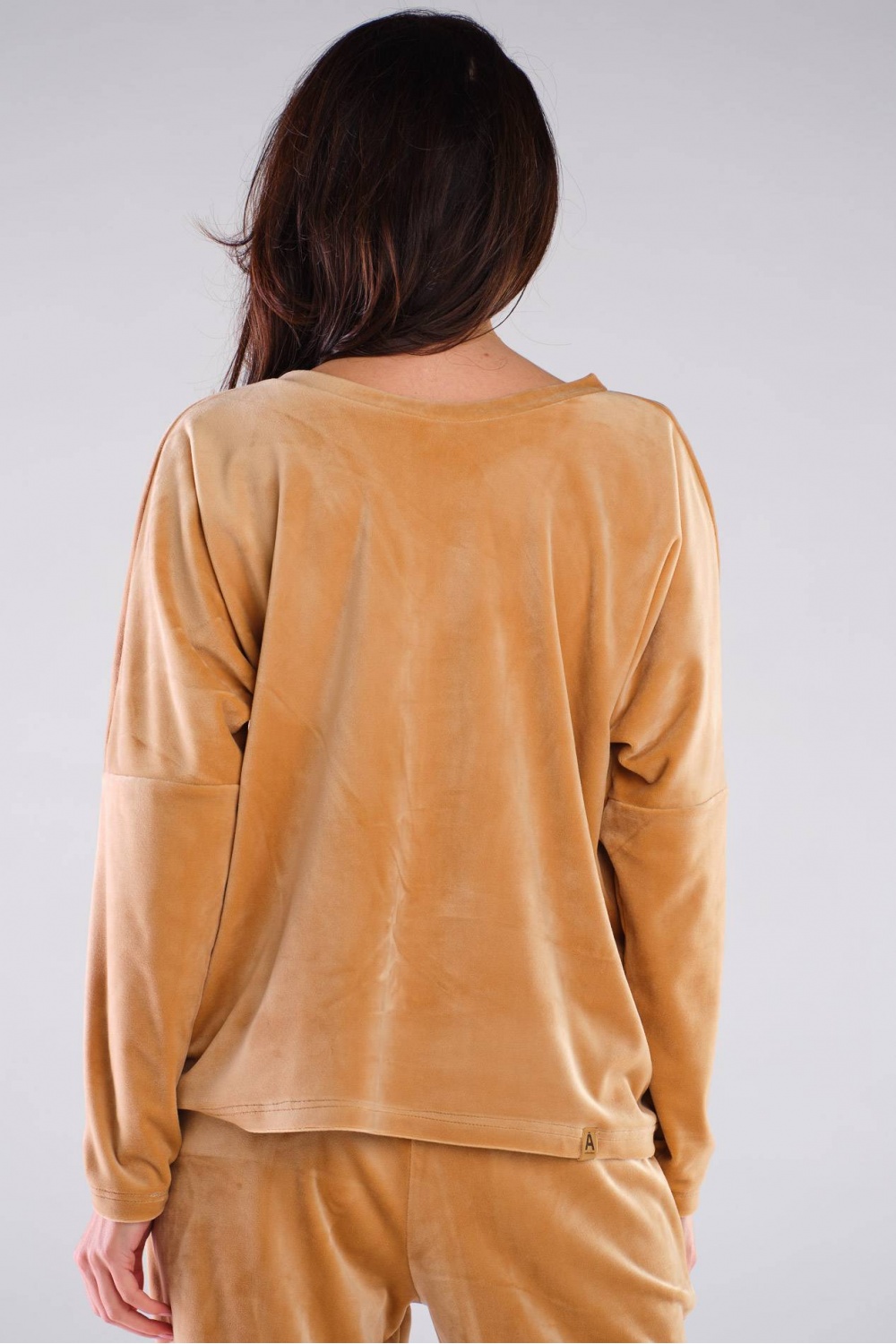 Bluzka Damska Model A417 Beige - awama - obrazek 3