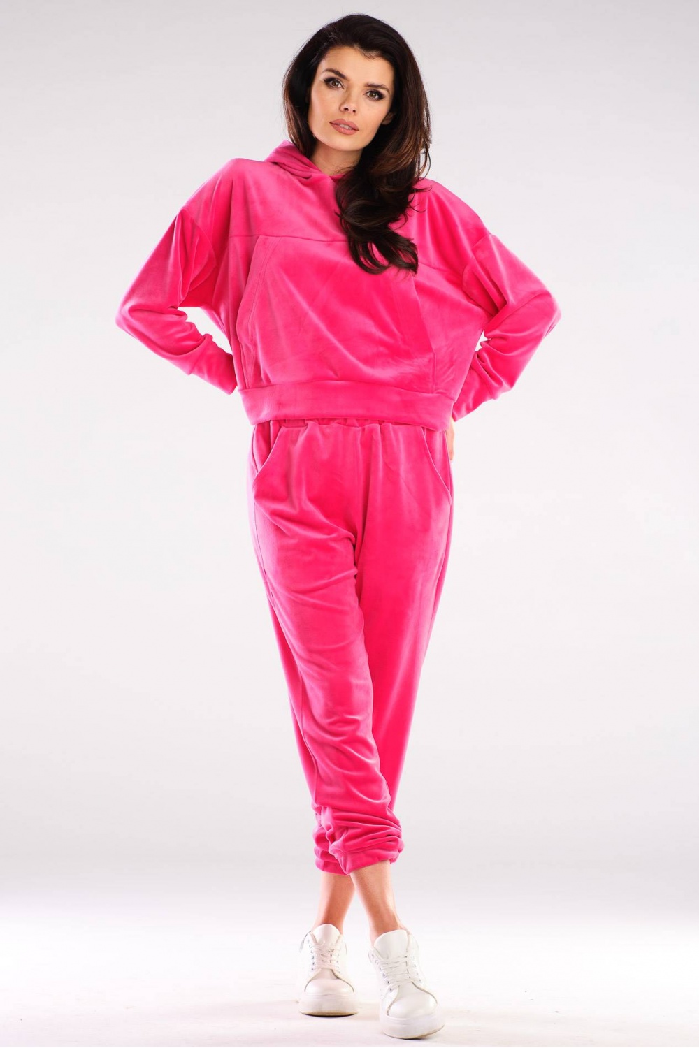 Bluza Damska Model A412 Pink - awama - obrazek 2