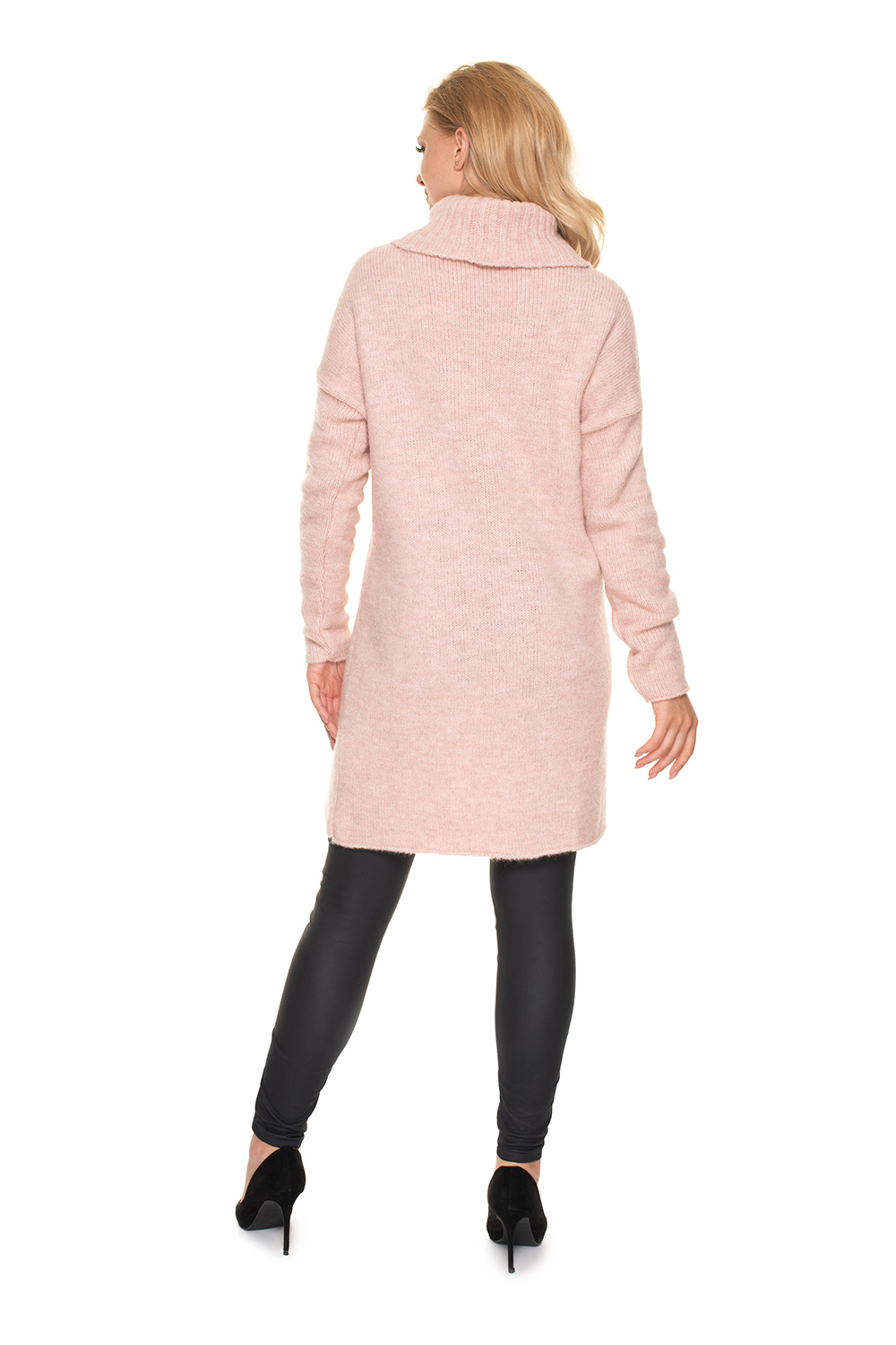 Sweter Ciążowy Model 30078 Pink - PeeKaBoo - obrazek 3