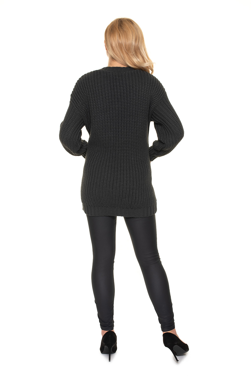 Sweter Model 70040 Grafit - PeeKaBoo - obrazek 3