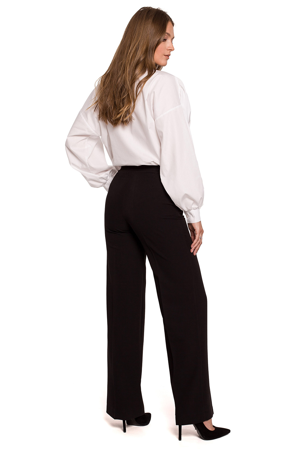 Spodnie Damskie Model K114 Black - Makover - obrazek 2
