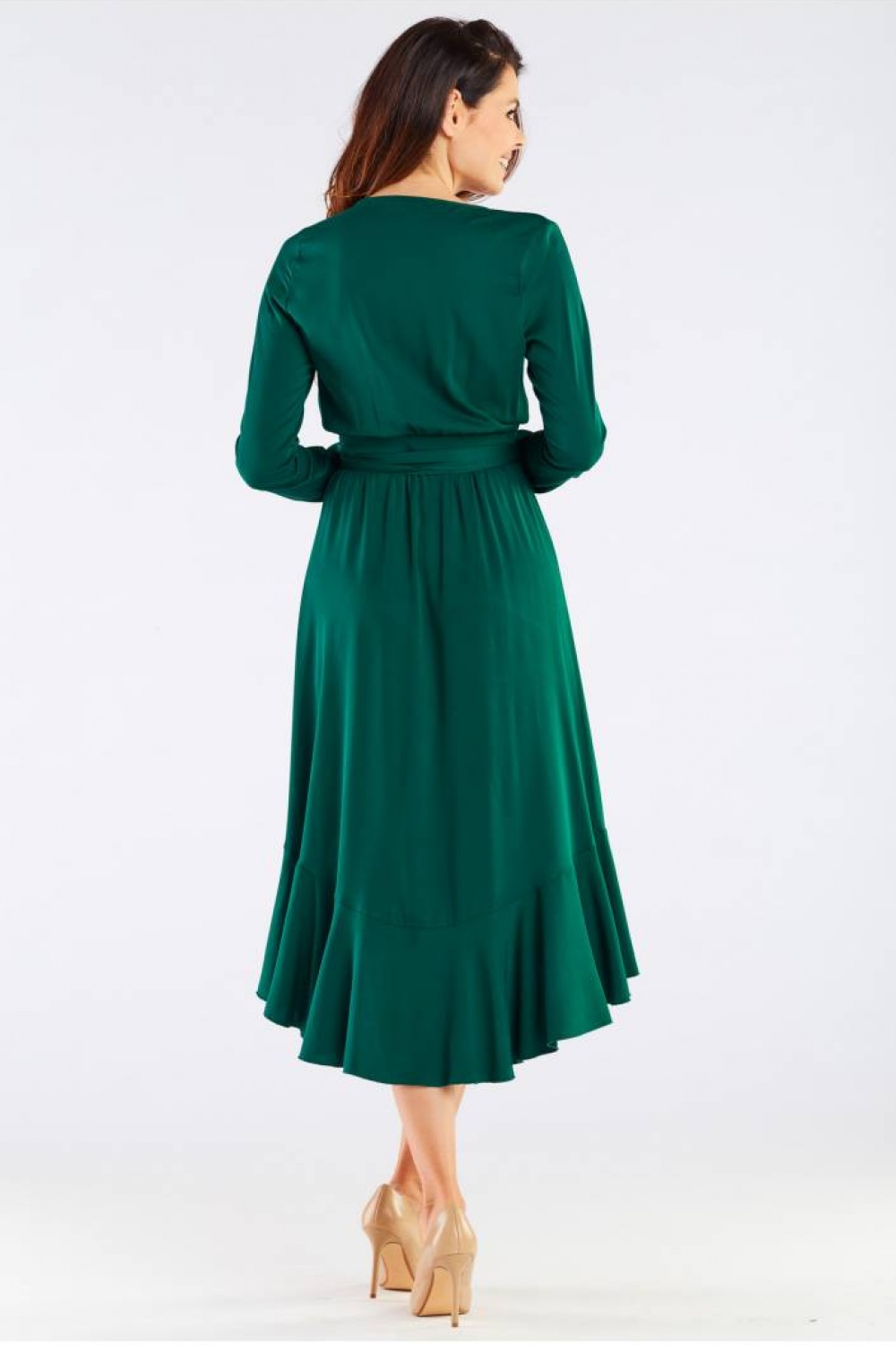Sukienka Model A456 Green - awama - obrazek 3