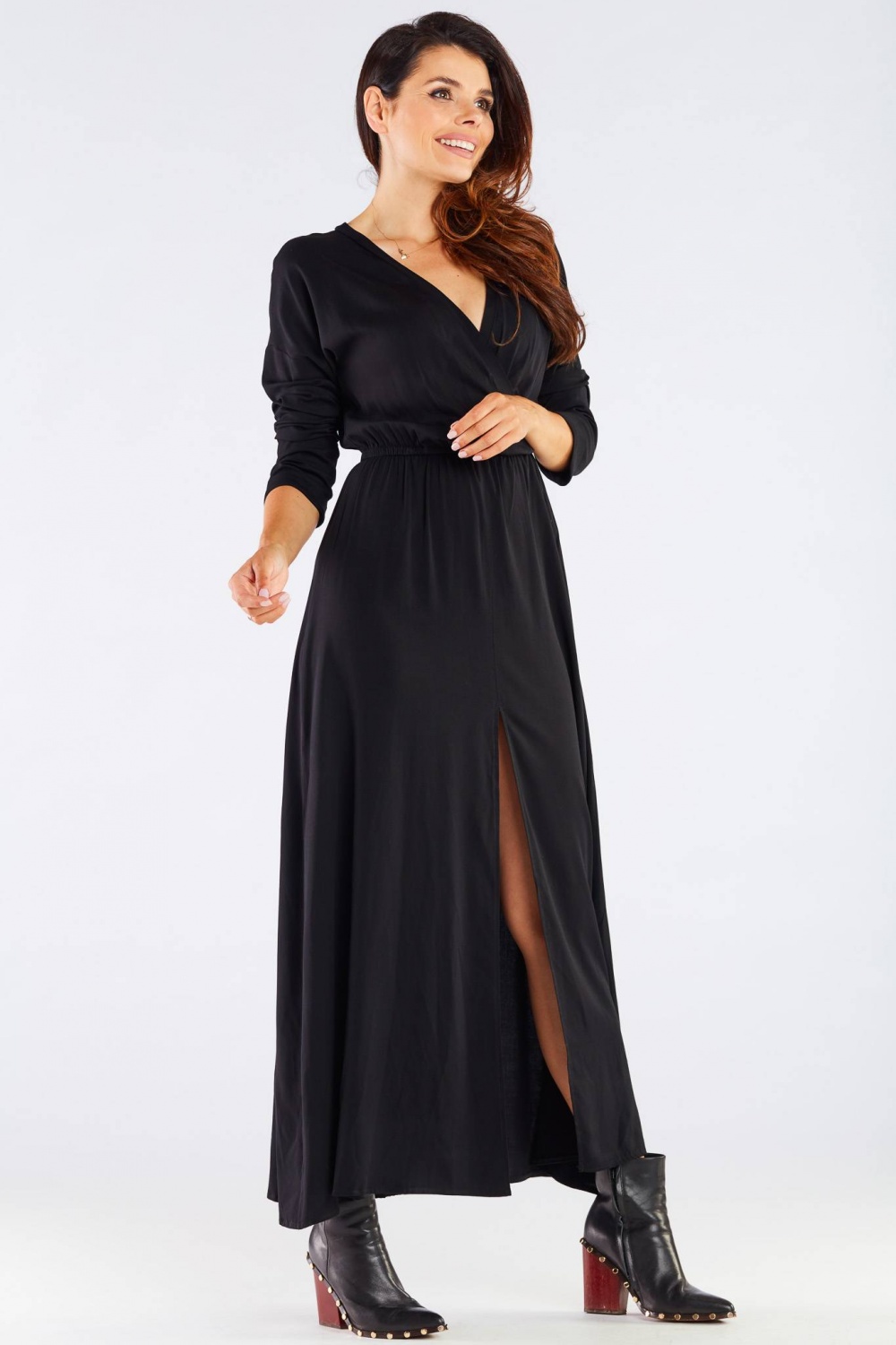 Sukienka Model A454 Black - awama - obrazek 4