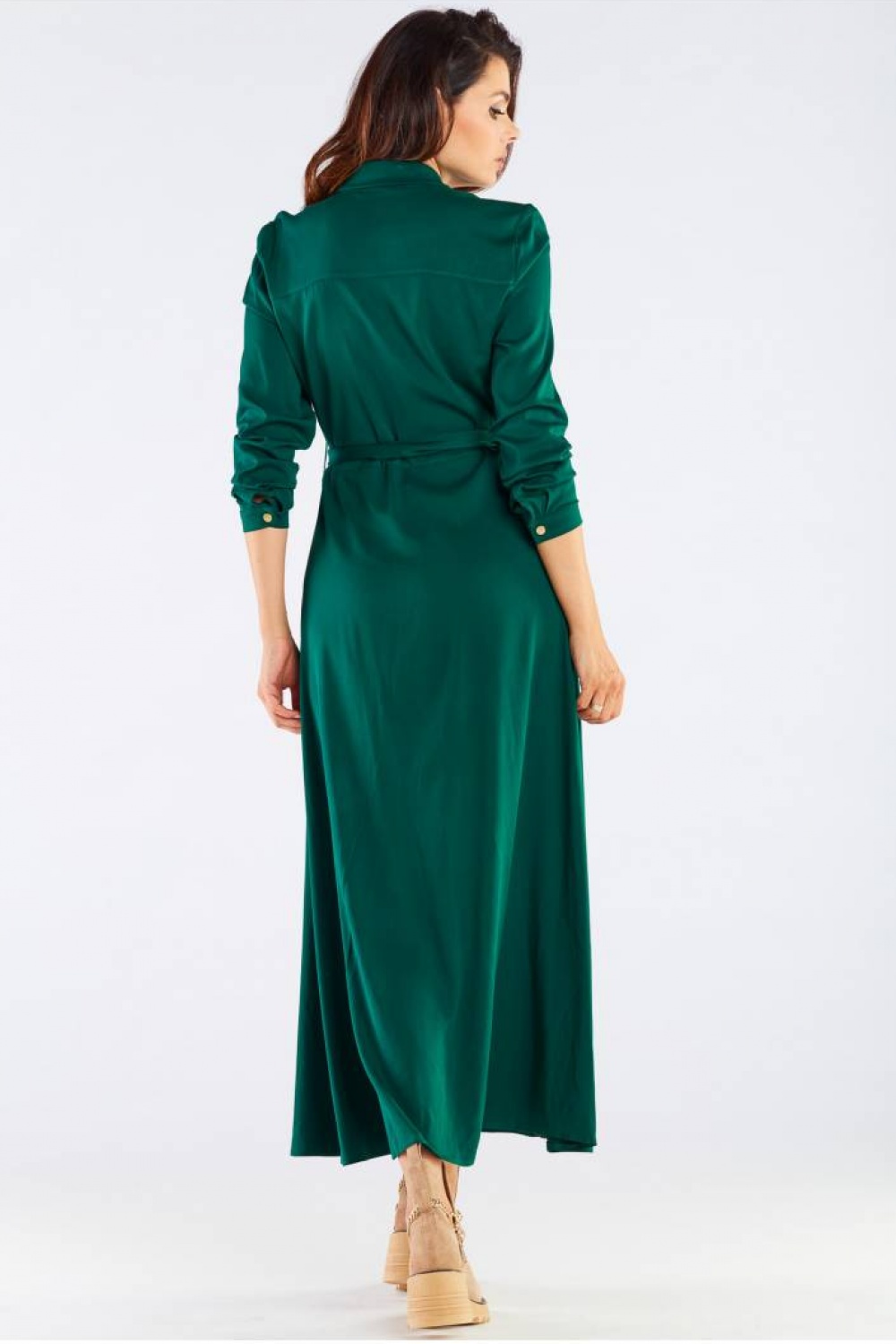 Sukienka Model A451 Green - awama - obrazek 3
