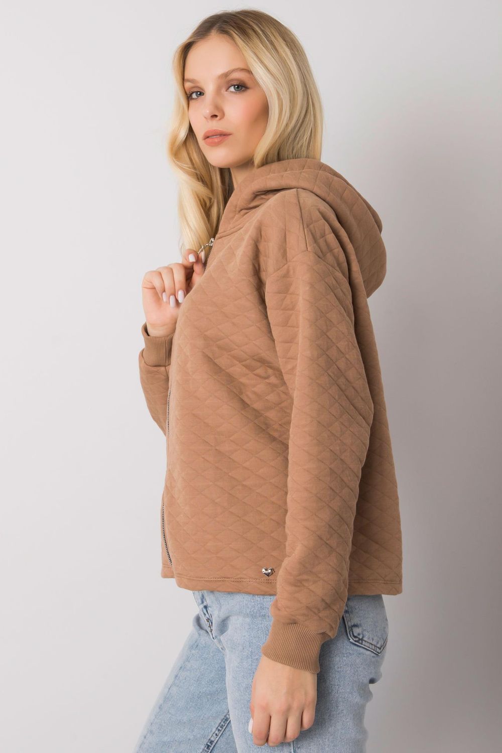 Bluza Damska Model RV-BL-7449.66 Camel - BFG - obrazek 3